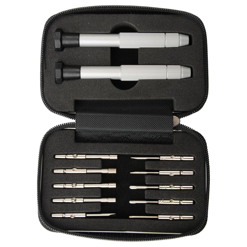 CJRSLRB 12-piece eyeglass repair screwdriver set