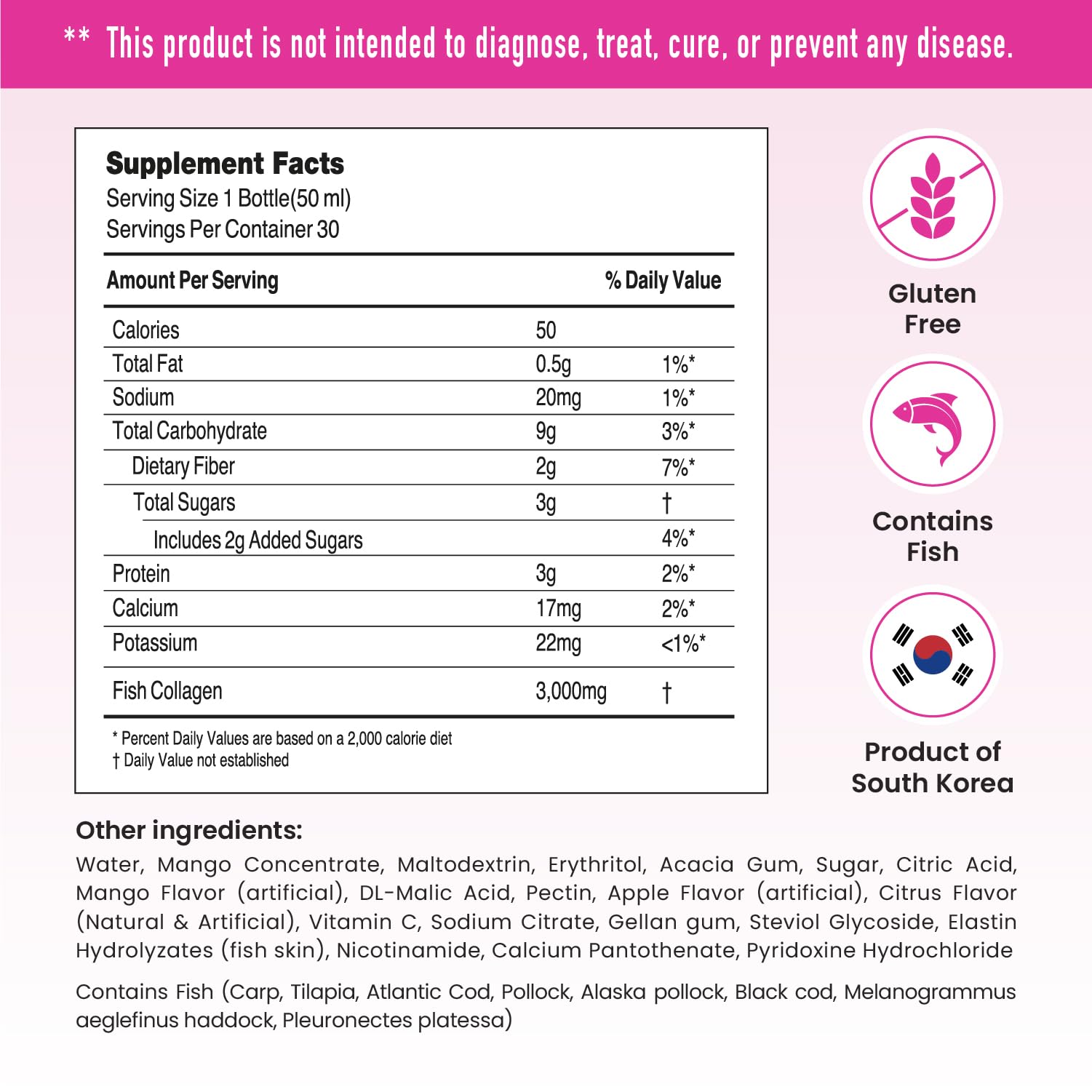 Close-up of 3,000mg per serving text on bottle