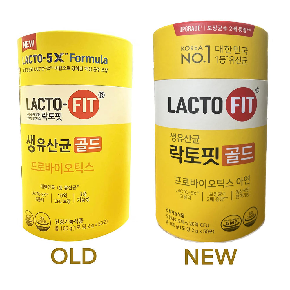 Single 2 g sachet of Lacto-Fit ProBiotics Gold