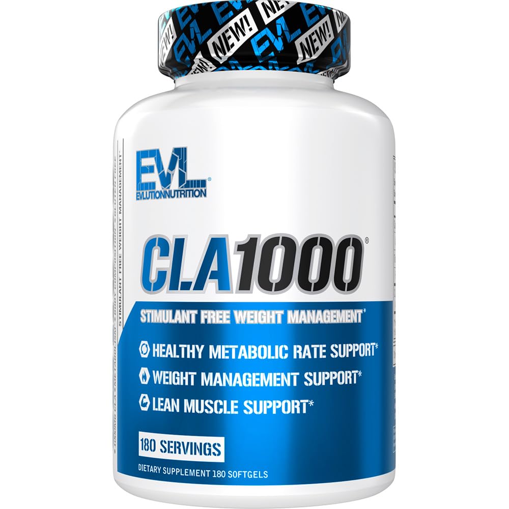 EVL CLA 1000mg pills bottle - 180 capsules