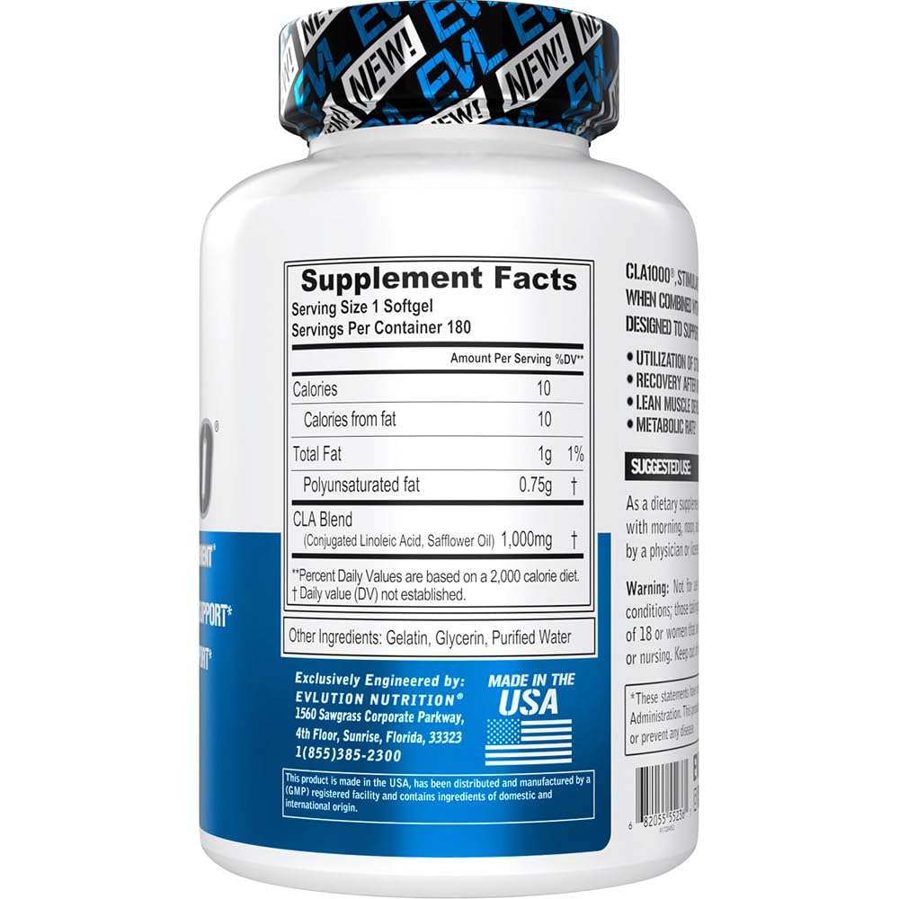 CLA fat burning pills for lean muscle support