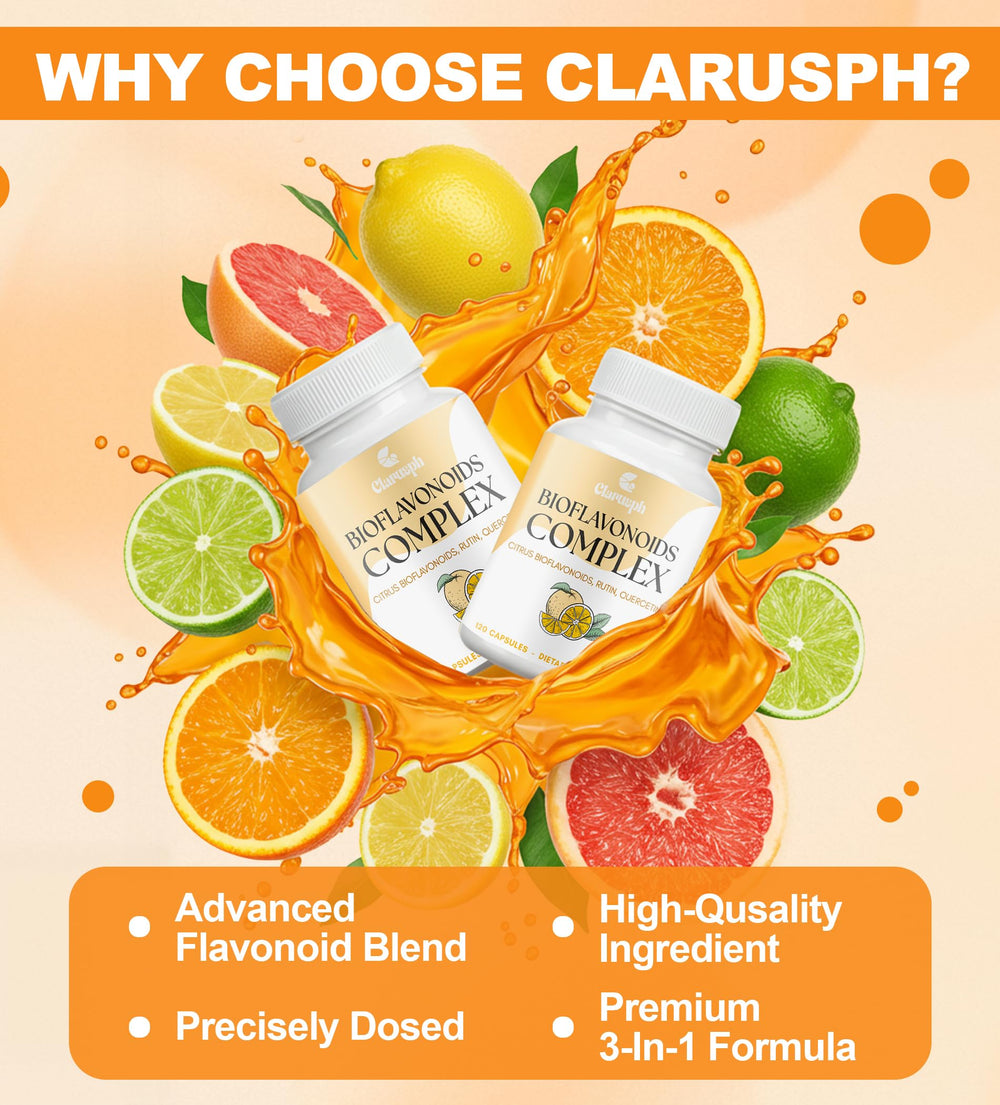 Vegan-friendly citrus bioflavonoids capsules