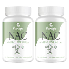Clarusph NAC 1200mg bottle with 180 capsules
