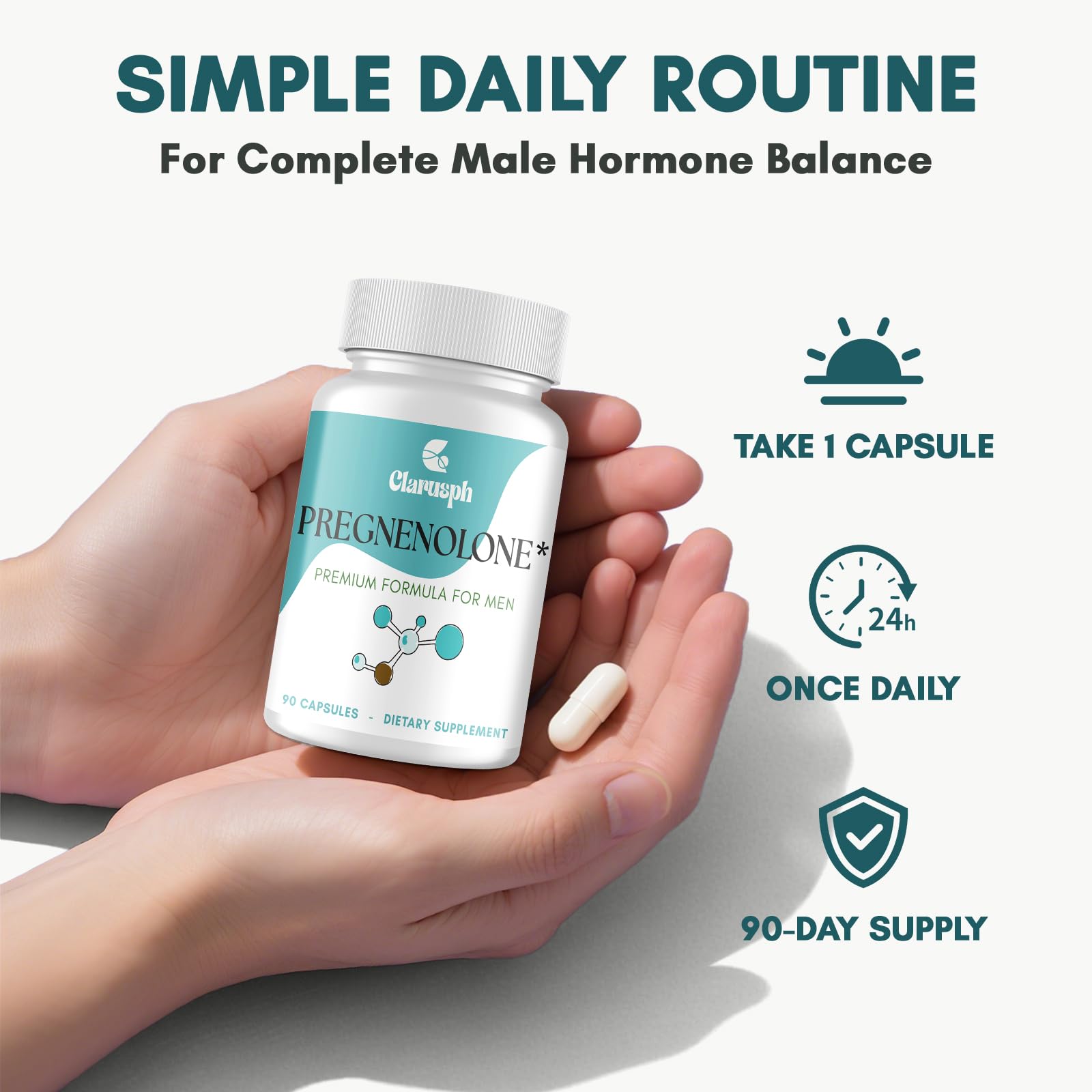 Active lifestyle scene featuring men using Clarusph Pregnenolone