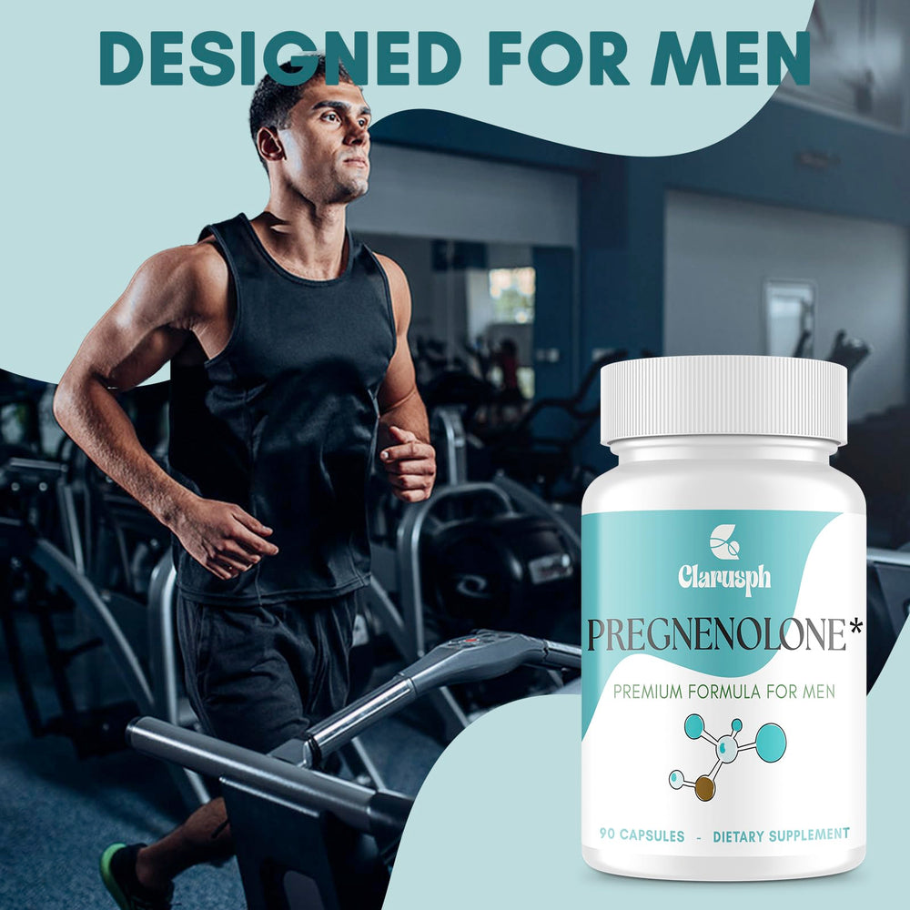 Packaging of Clarusph Pregnenolone supplement