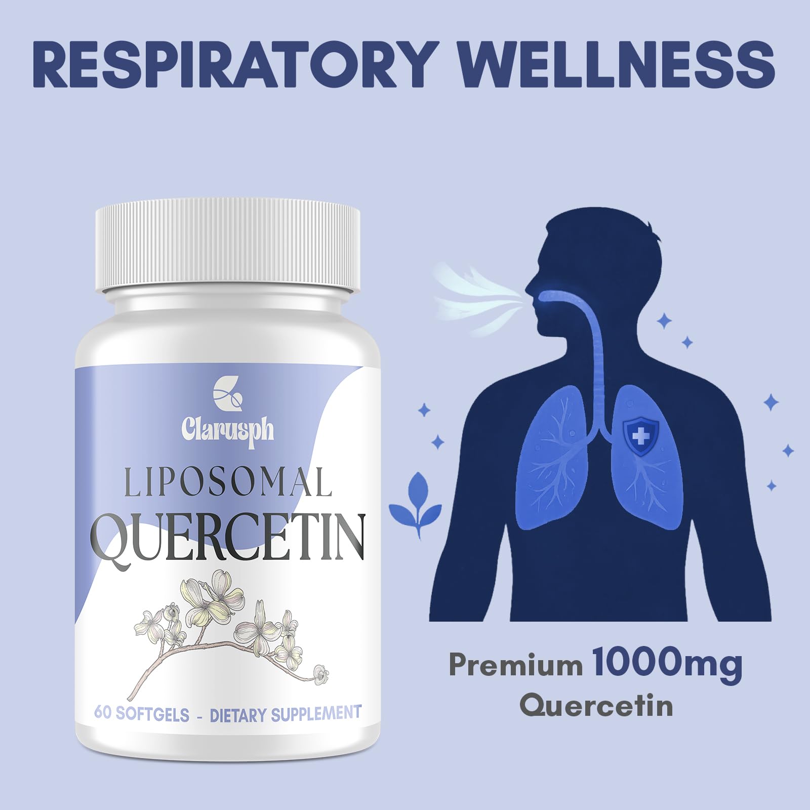 Quercetin with Bromelain ingredients panel