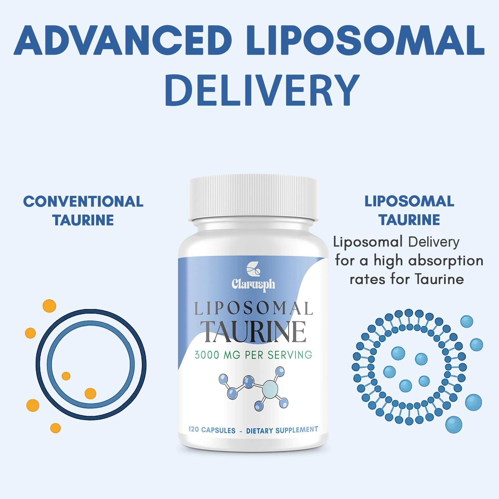 Clarusph Taurine workout scene suggesting preworkout energy and focus.