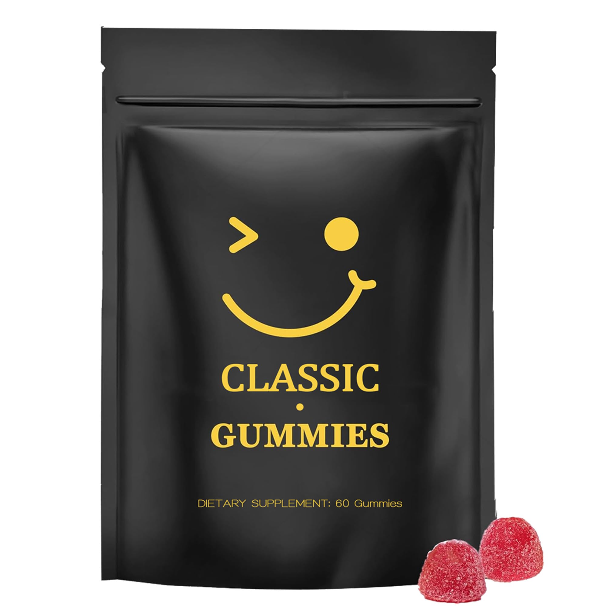 Classic Kava Gummies – front view of single-serve bag