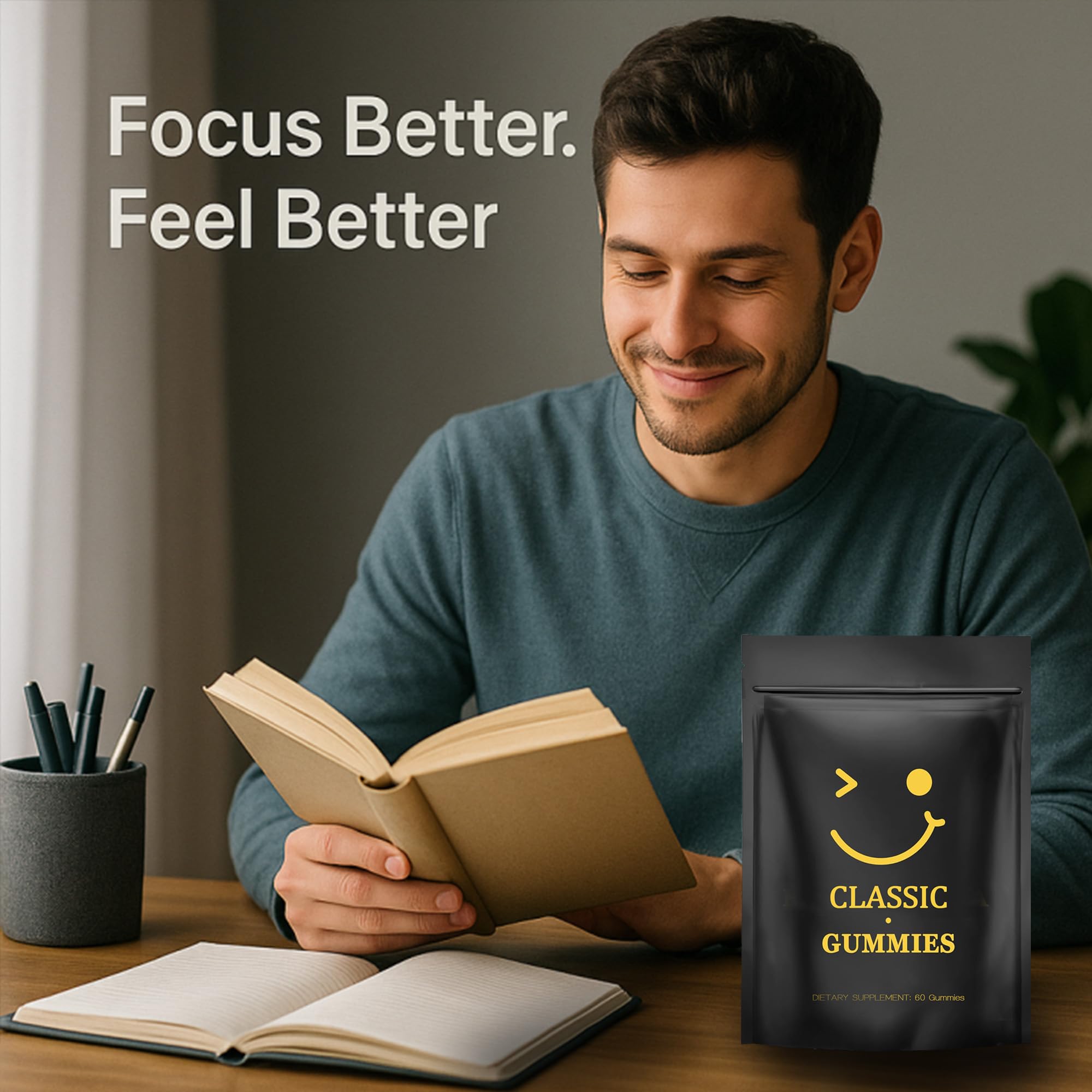 Assorted Kava gummies visible in bag