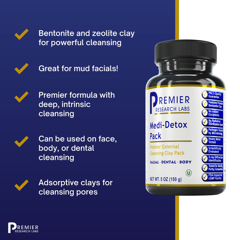 Clay powder in bowl for dental and body cleansing