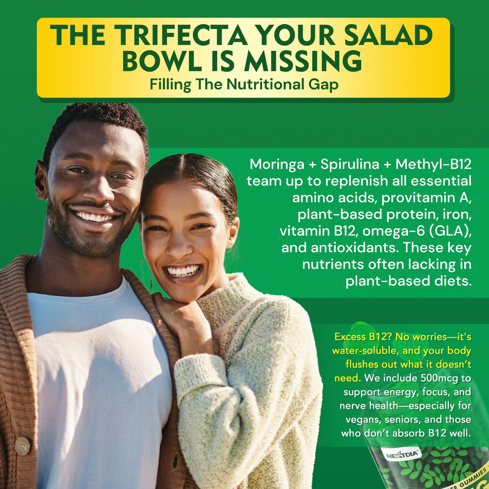 Clean ingredients: non-GMO, vegan, gluten-free, soy-free