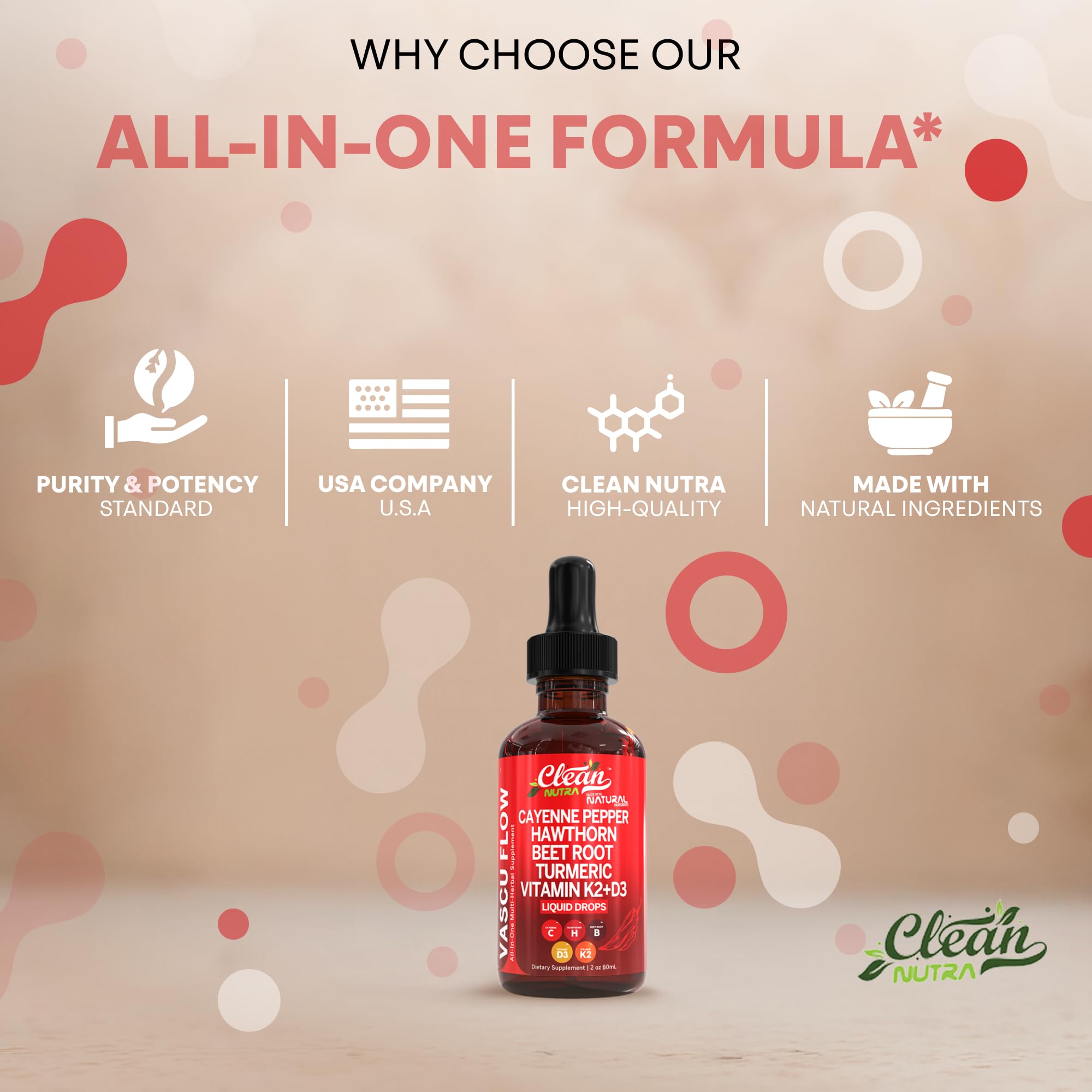 Vascu Glow all-in-one liquid supplement