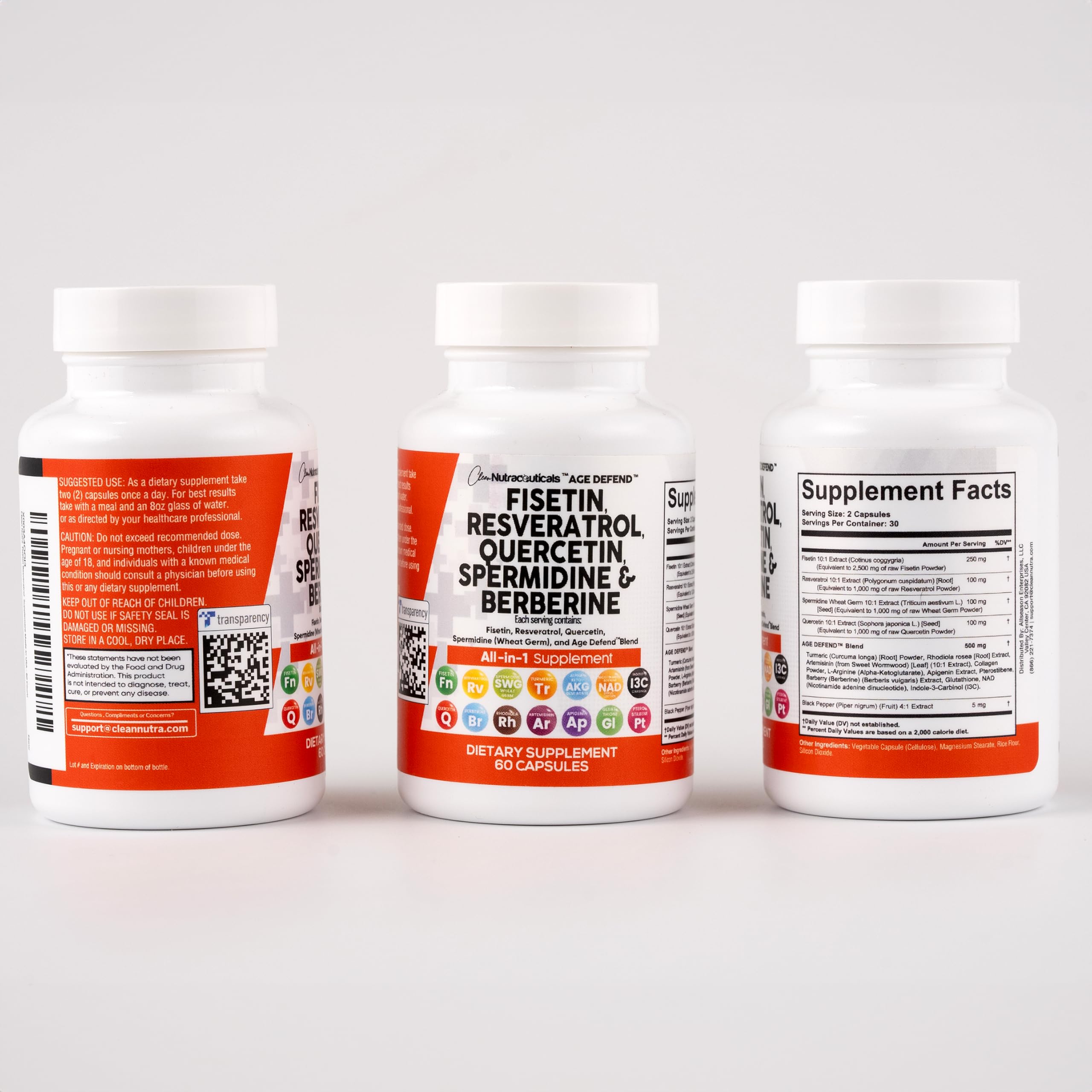 Daily serving of Clean Nutra Age Defend