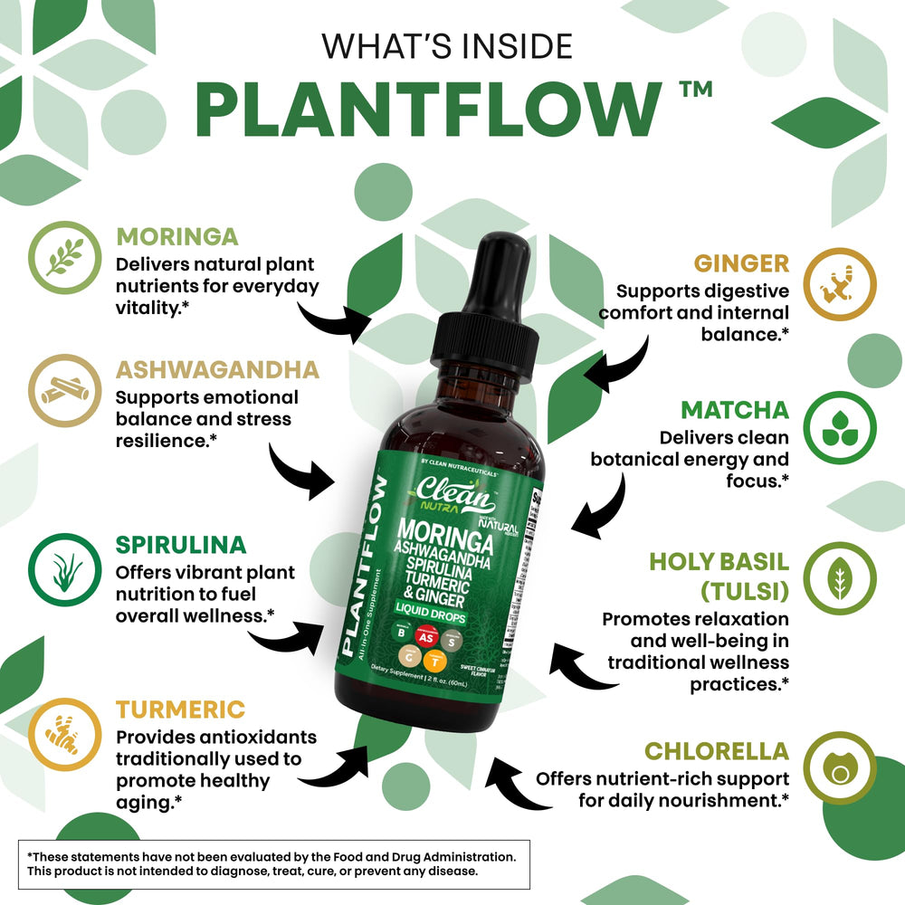 Chlorella and spirulina powering PlantFlow blend in the bottle