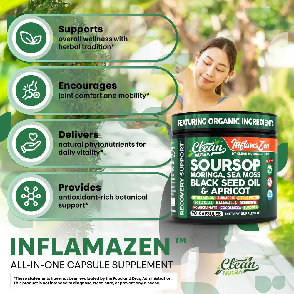 Clean Nutra Turmeric Boswellia capsules—joint-friendly plant blend in a compact bottle