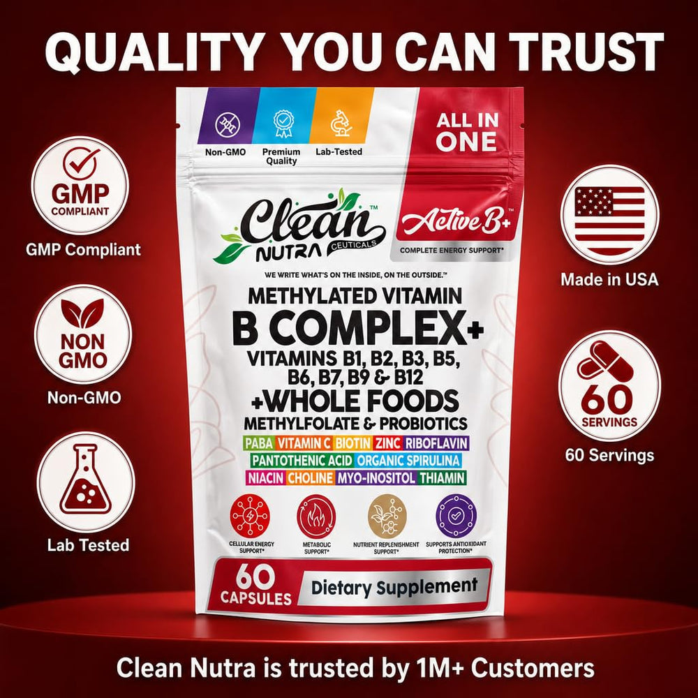 Clean Nutraceuticals probiotic strains and inulin visual emphasizing absorption support