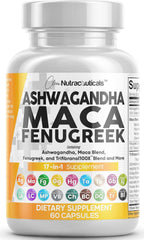 Hero image of Clean Nutraceuticals Ashwagandha Maca Fenugreek Tongkat Ali Ginseng