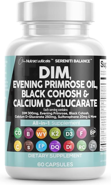 Serenti Balance bottle front label