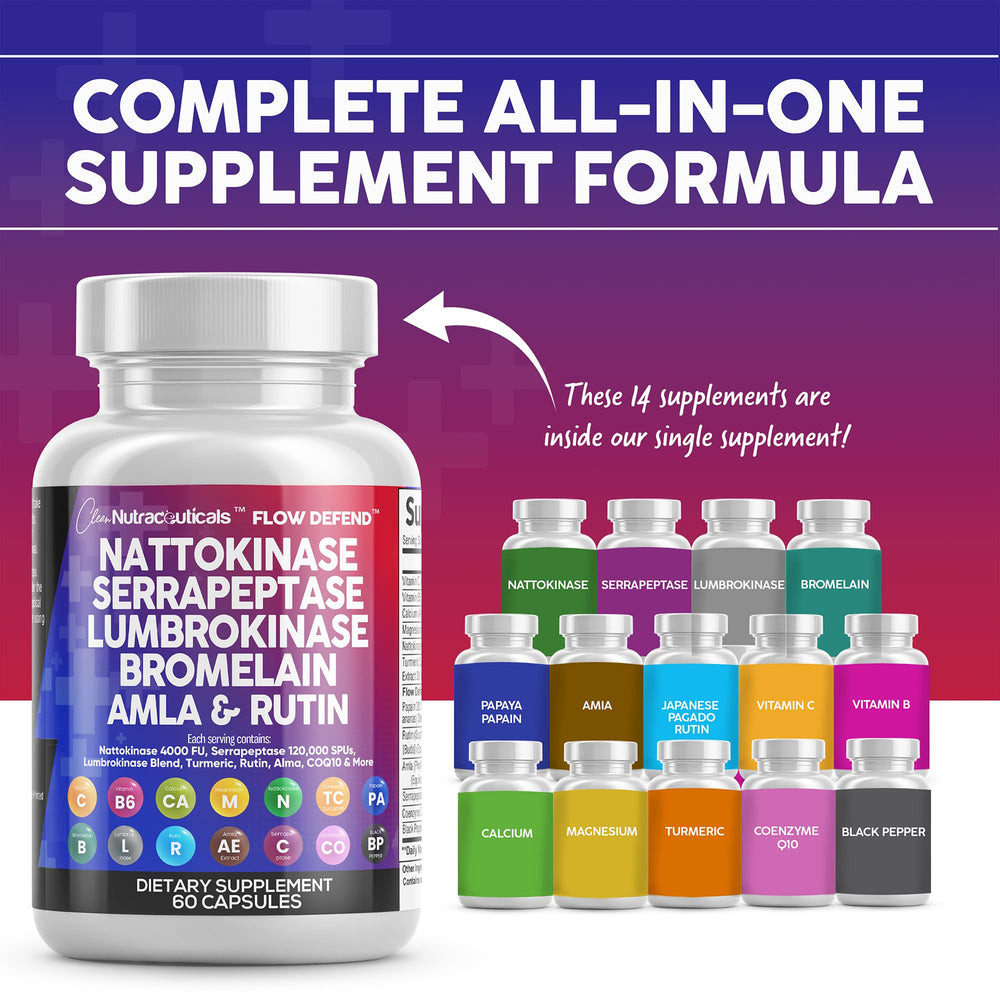 Close-up of enzyme blend packaging illustration