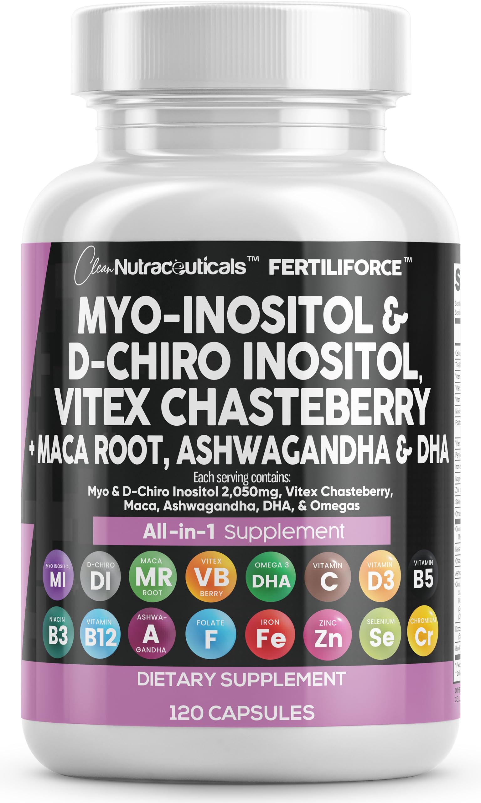 Clean Nutraceuticals front packaging showing product name and benefits