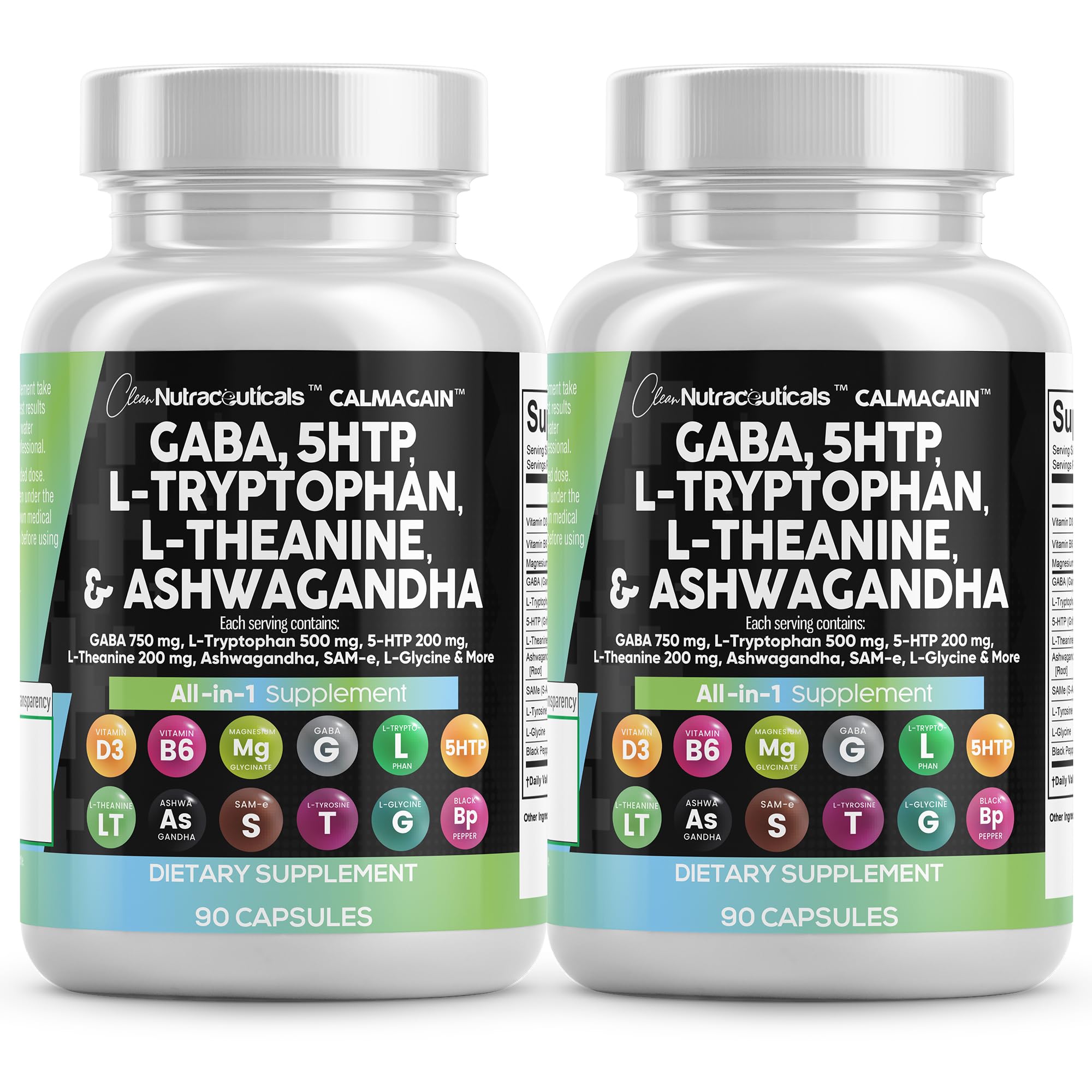 Clean Nutraceuticals mood support bottle label