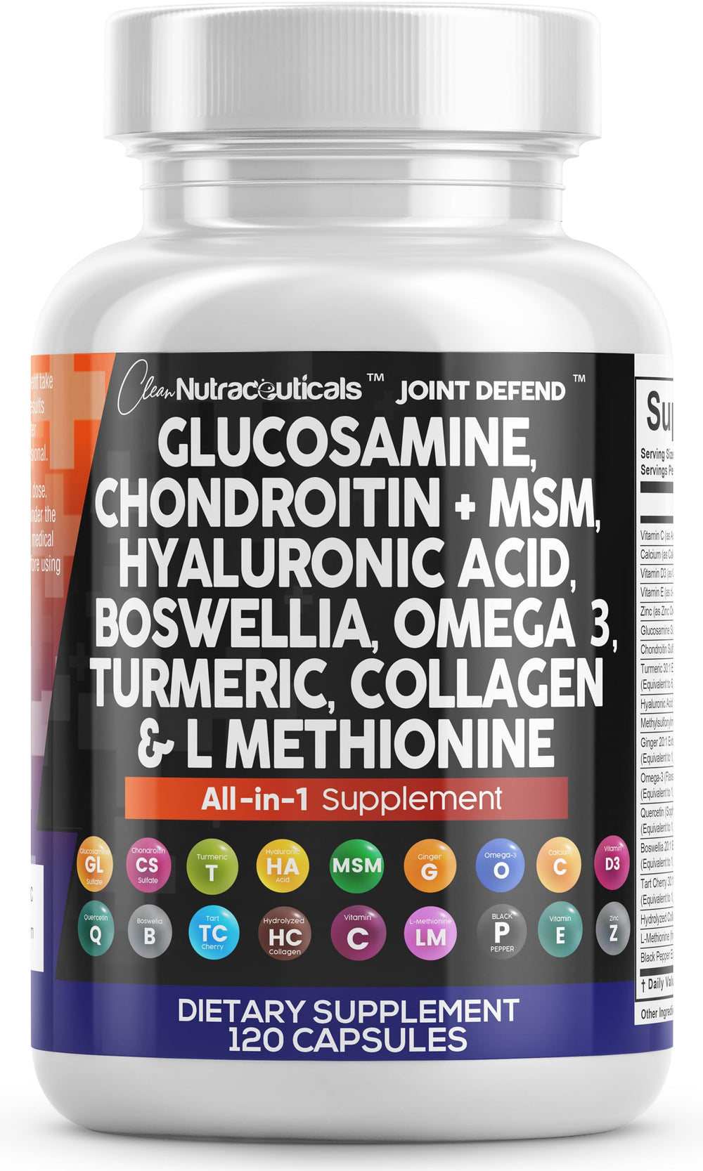 Clean Nutraceuticals glucosamina articulacion capsula para movilidad diaria