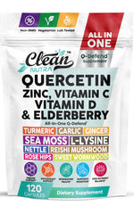 Bottle of Clean Nutraceuticals Q-Defend Immune Support Complex