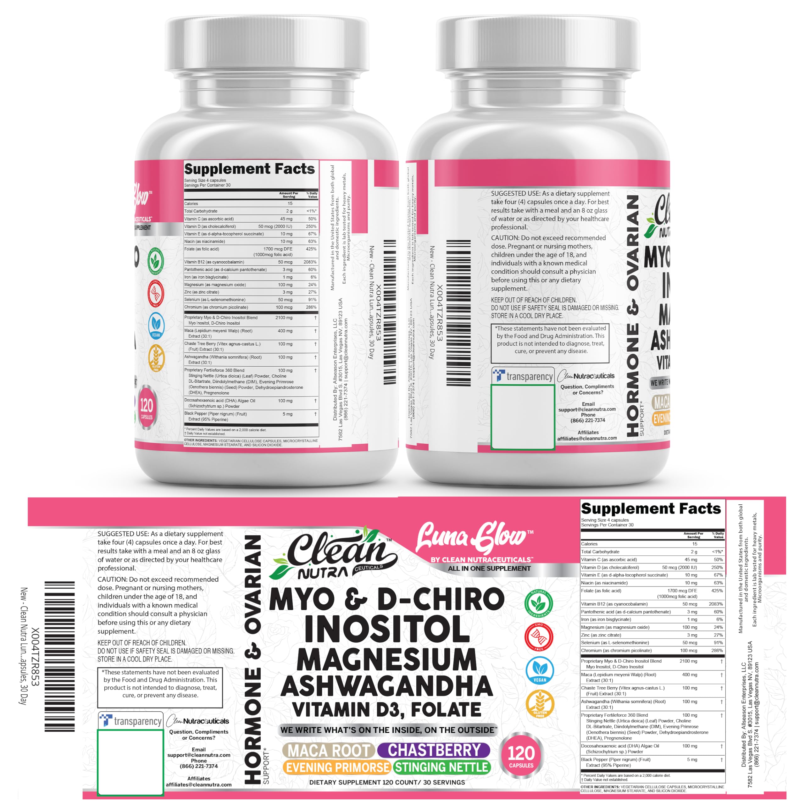 Clean Nutraceuticals lifestyle shot portraying balanced wellness routine