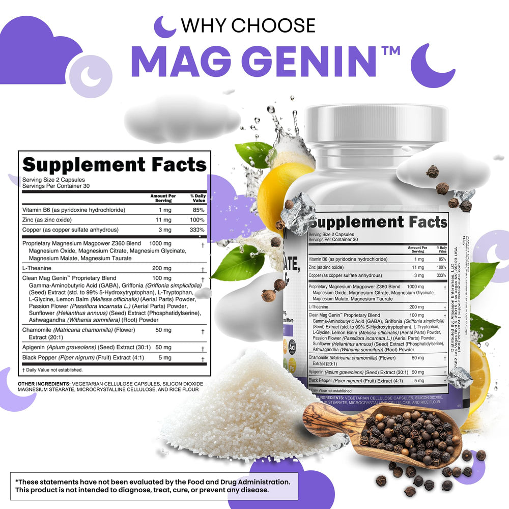 Apigenin 50mg included in Mag Genin