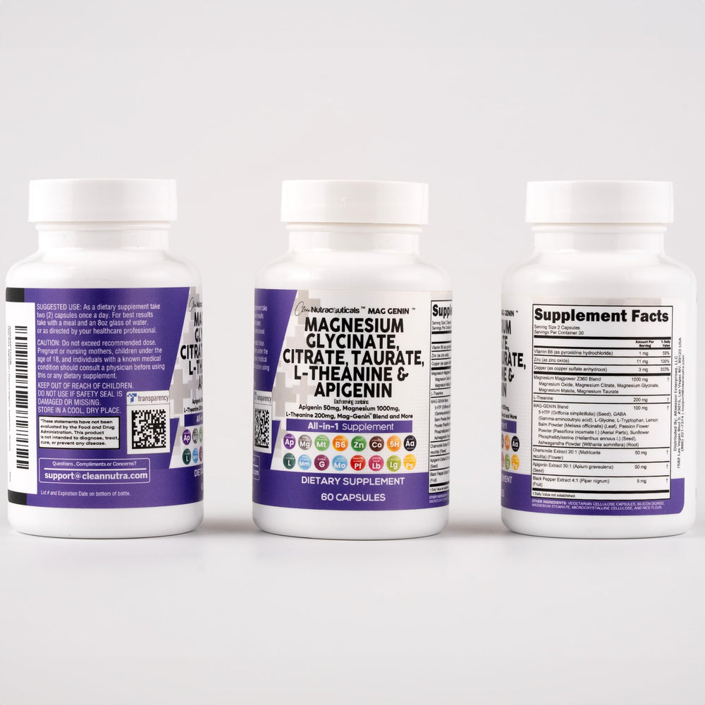 Phosphatidylserine for cognitive support in Mag Genin