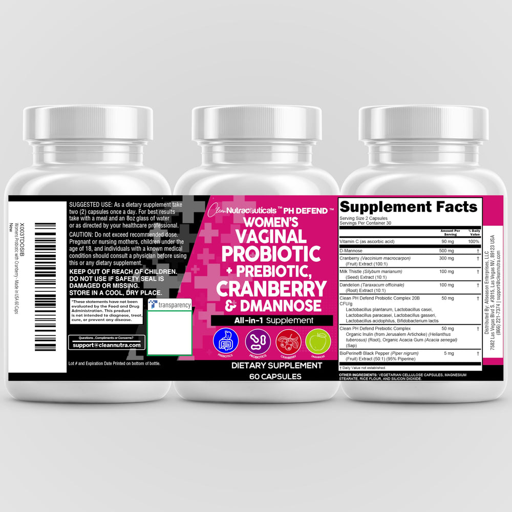 Capsule-based probiotic supplement for women