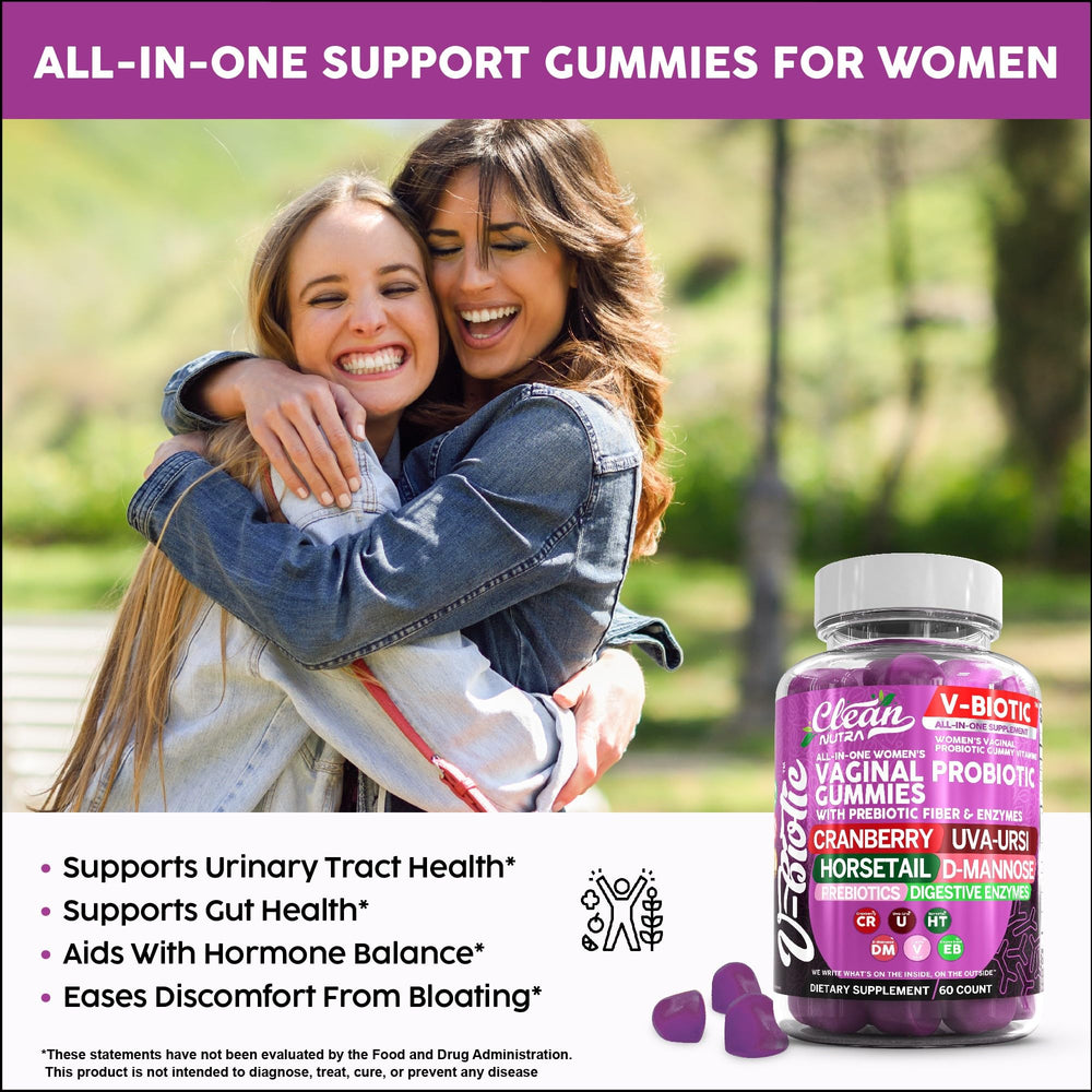 Multi-vitamin and mineral support for women's health with probiotics