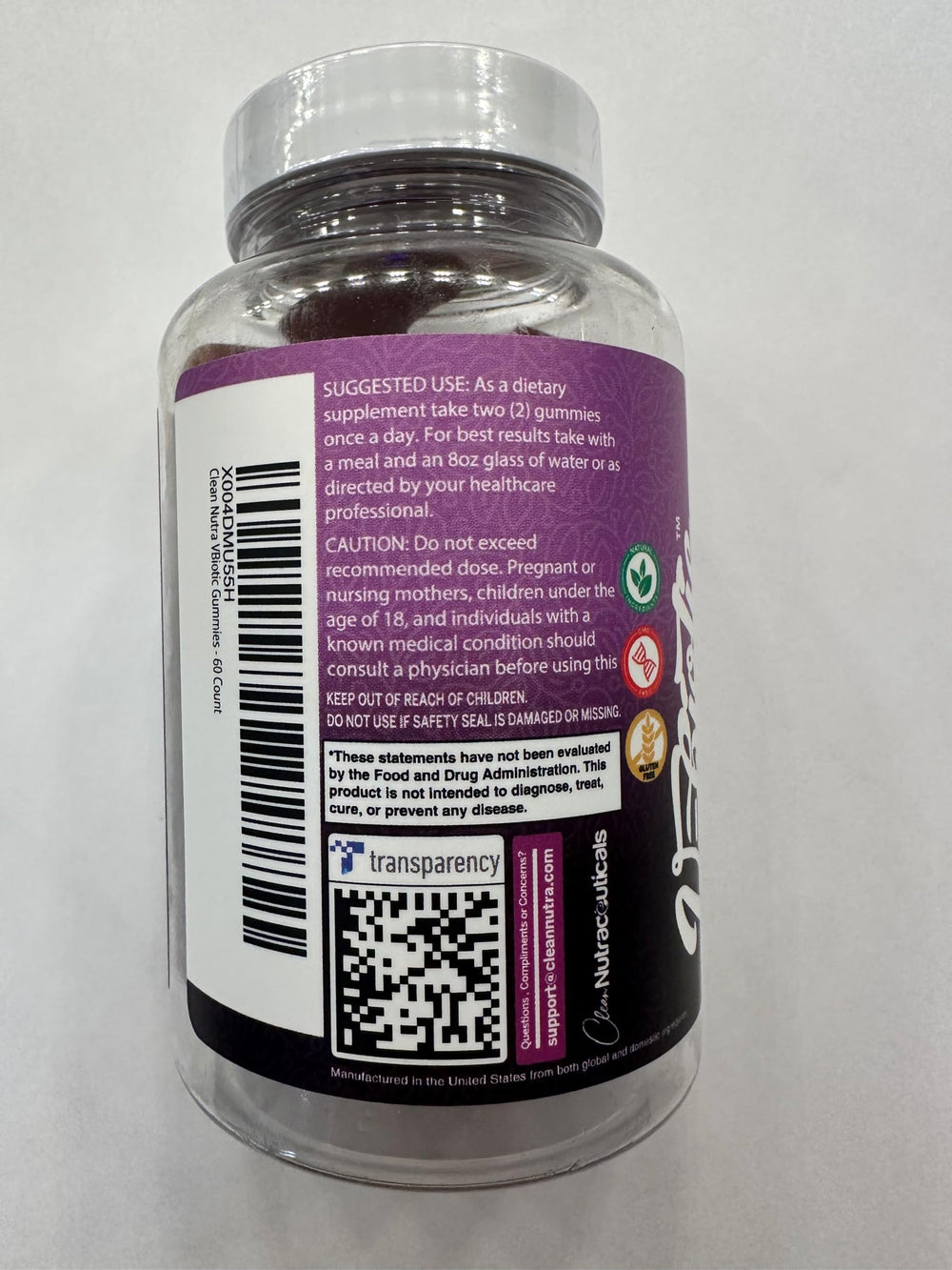 Concept image of urinary tract support and pH balance with gummies
