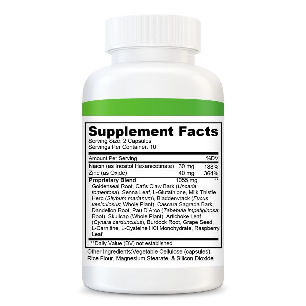 Digestive health concept with capsules