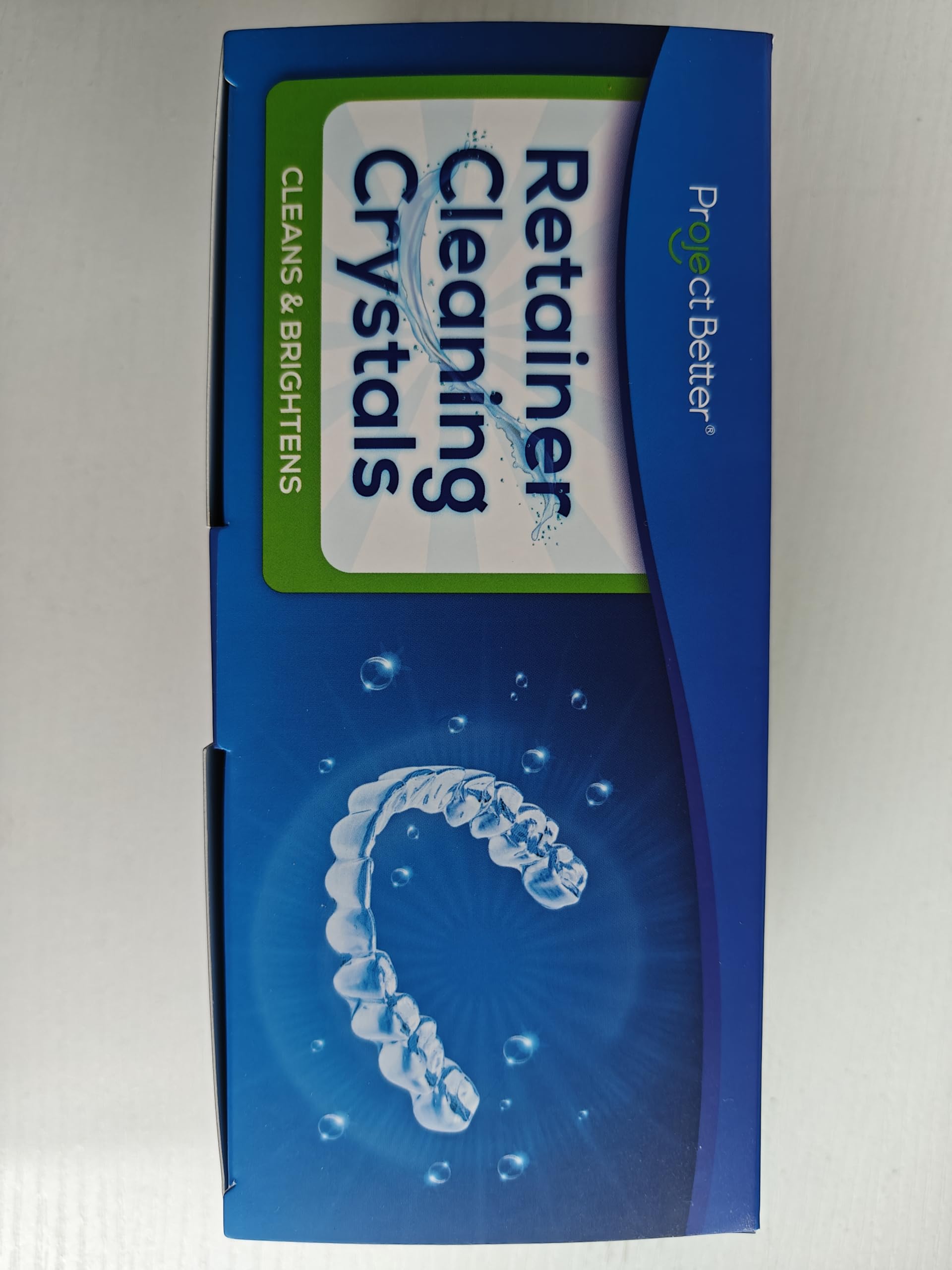 Cleaning Crystals for Clear Dentures and Retainers - 60 Packets