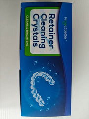 Cleaning Crystals for Clear Dentures and Retainers - 60 Packets