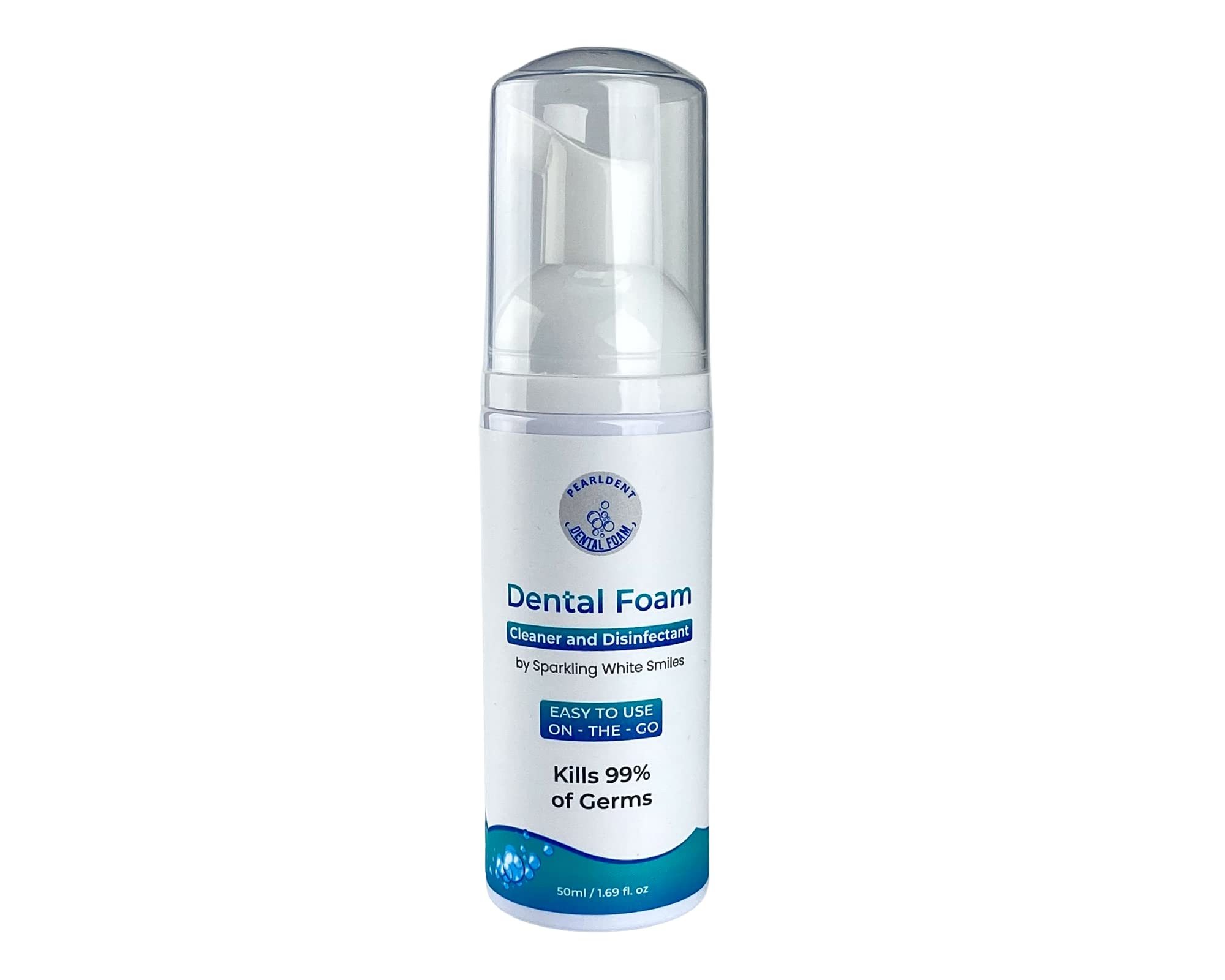 Snoring guards cleaned with Pearldent Dental Foam