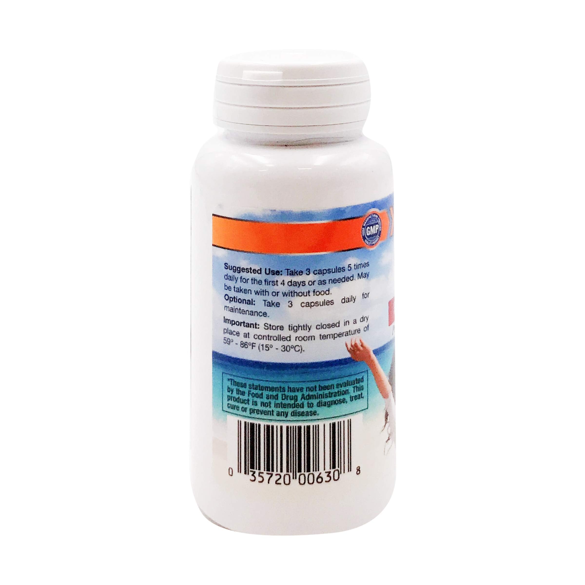 Cleartract D-Mannose packaging and capsules layout