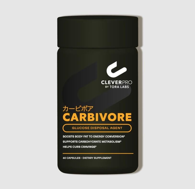 CleverPro Carbivore bottle with label