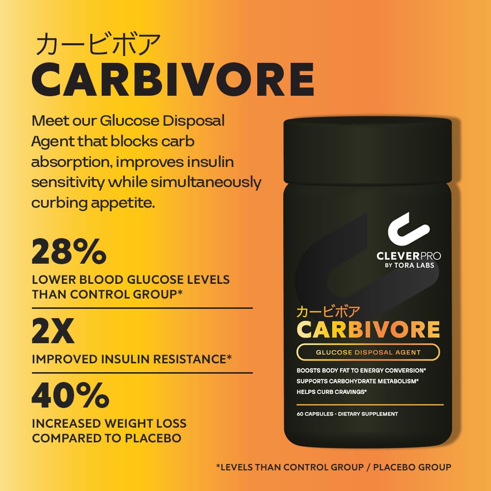 Close-up of CleverPro Carbivore capsules
