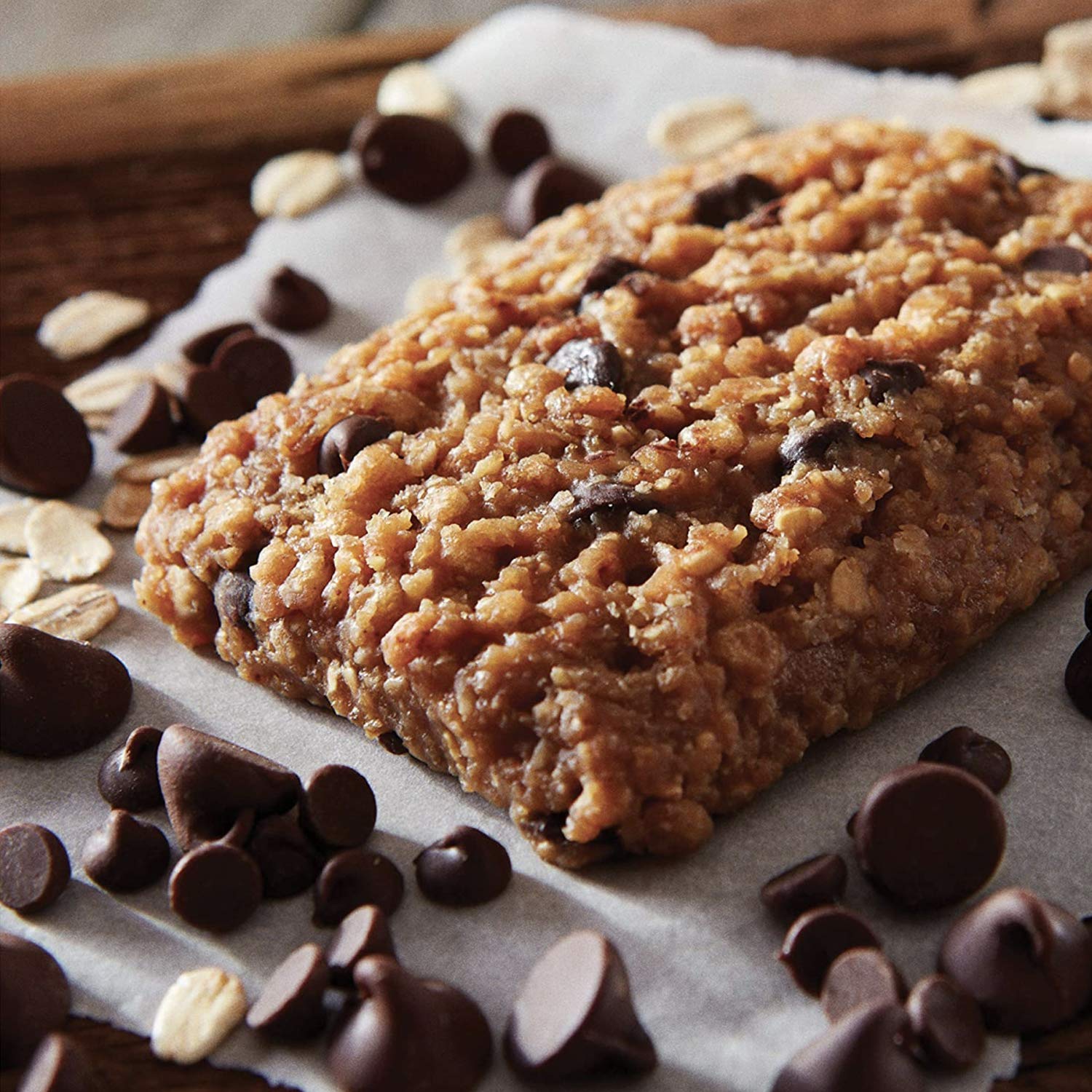 CLIF Bar Chocolate Chip outdoor-adventure snack illustrates rugged energy for hikes.
