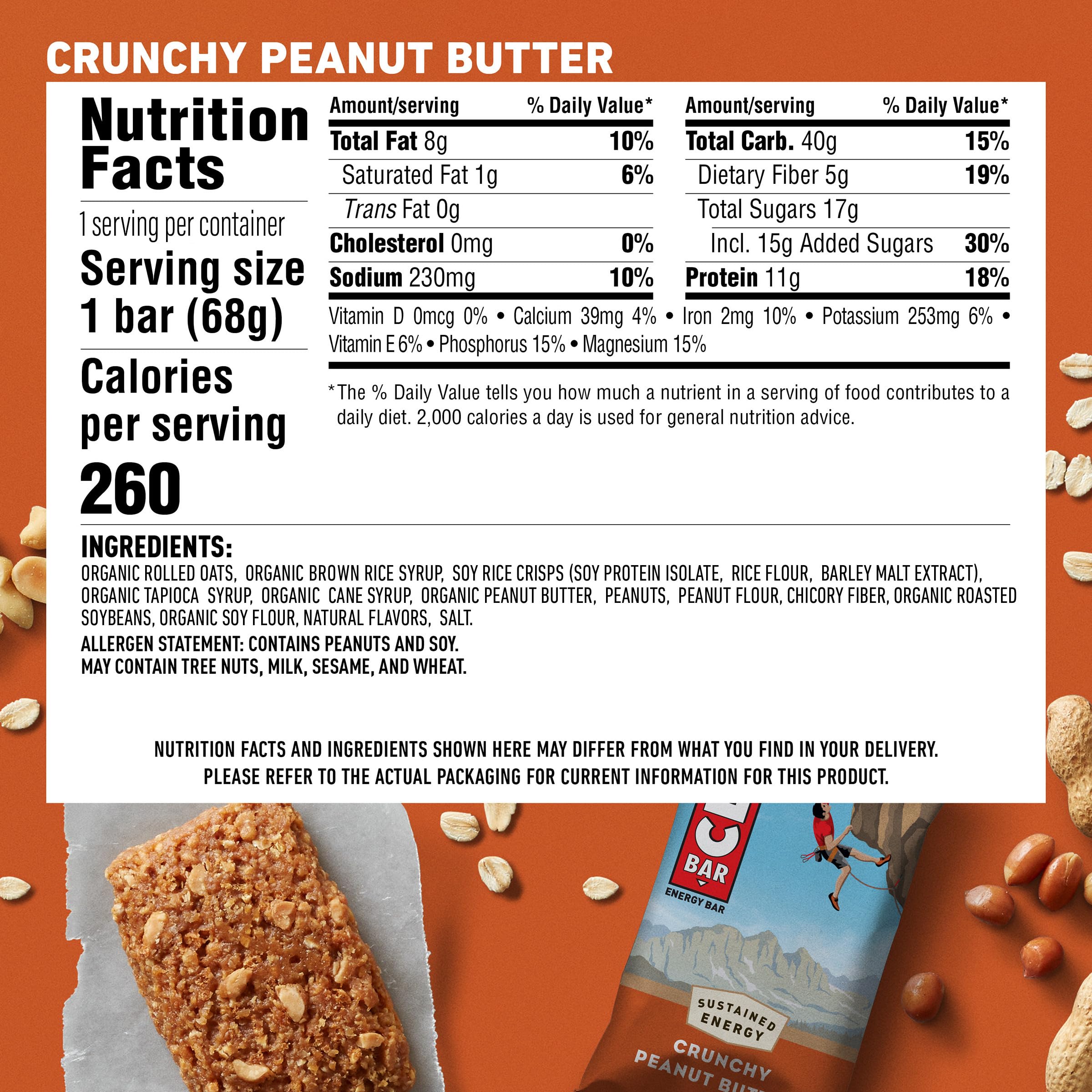 CLIF Bar renewable energy credits symbol underlines sustainability