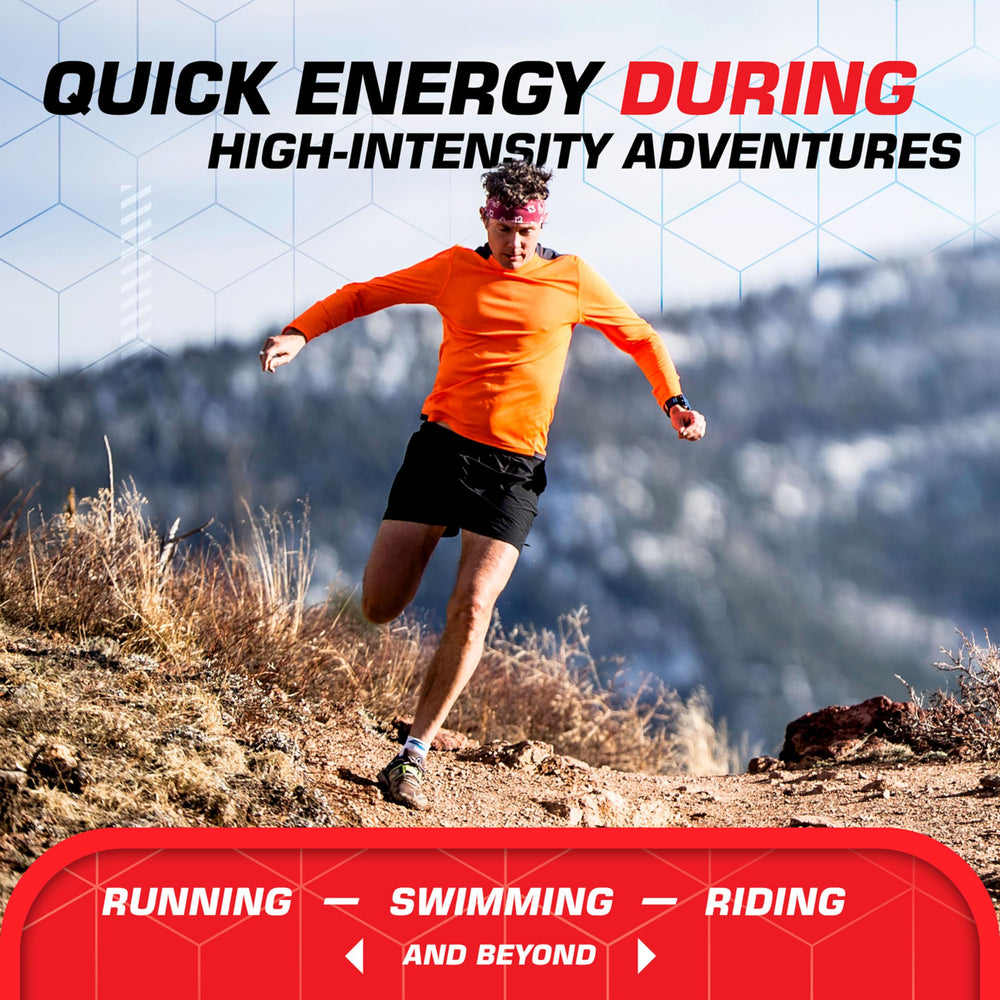 Pile of CLIF BLOKS Black Cherry chews