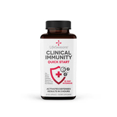 Bottle of Clinical Immunity Quick-Start with label