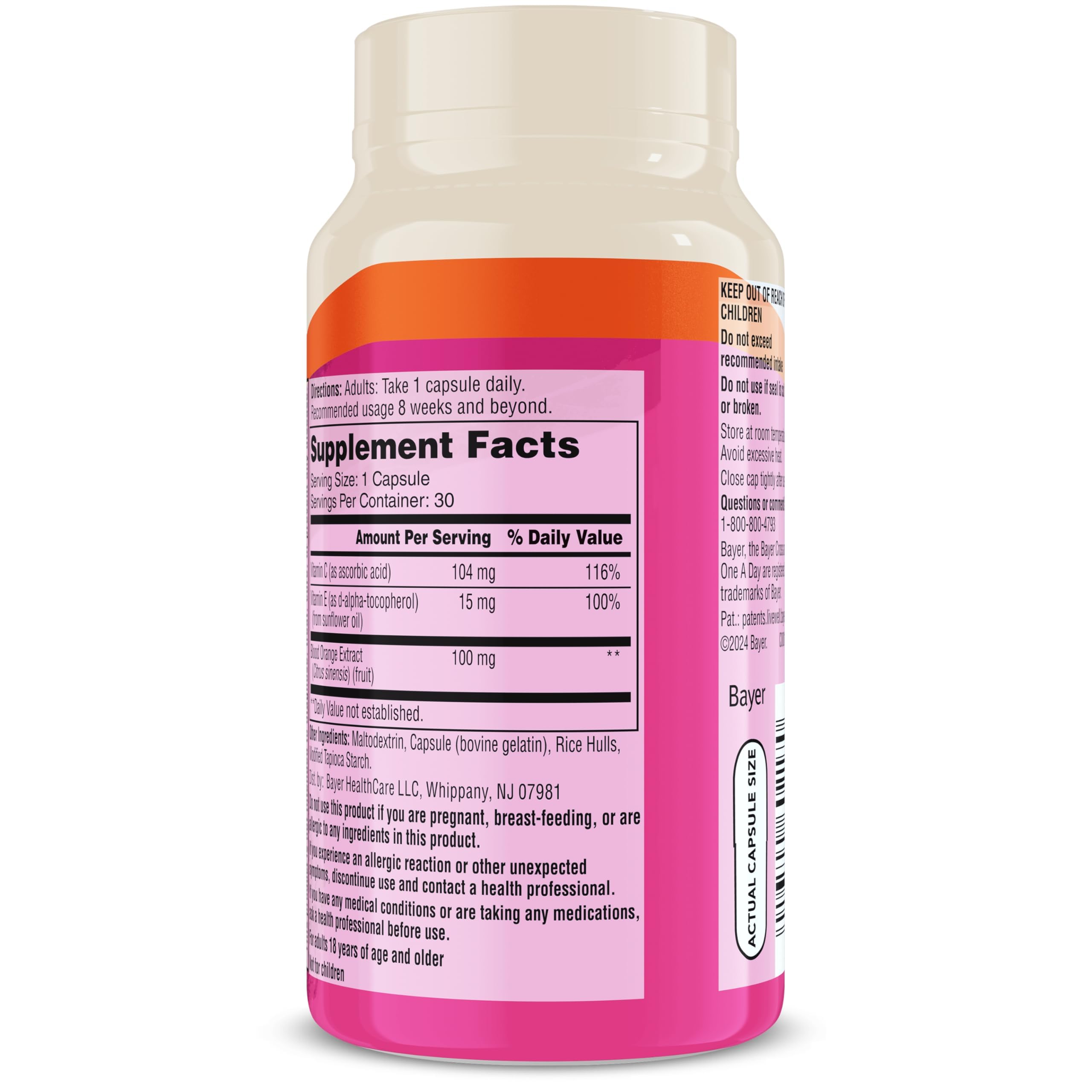 Concept image of clinical support for Blood Orange Extract