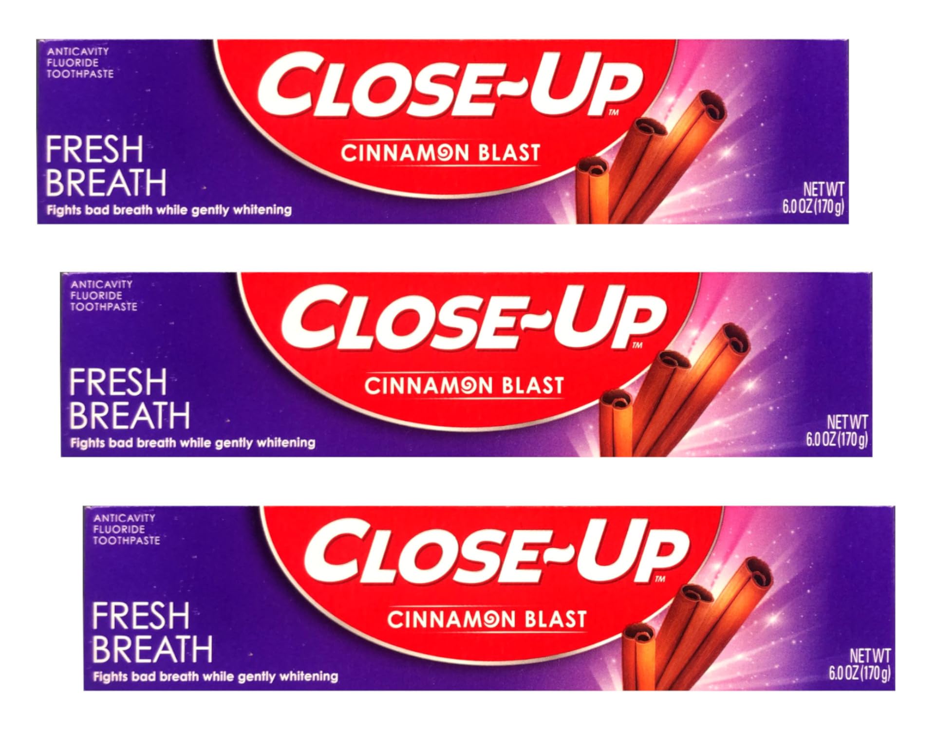 Close-Up Cinnamon Toothpaste 6 oz tube - Cinnamon flavor - image 1