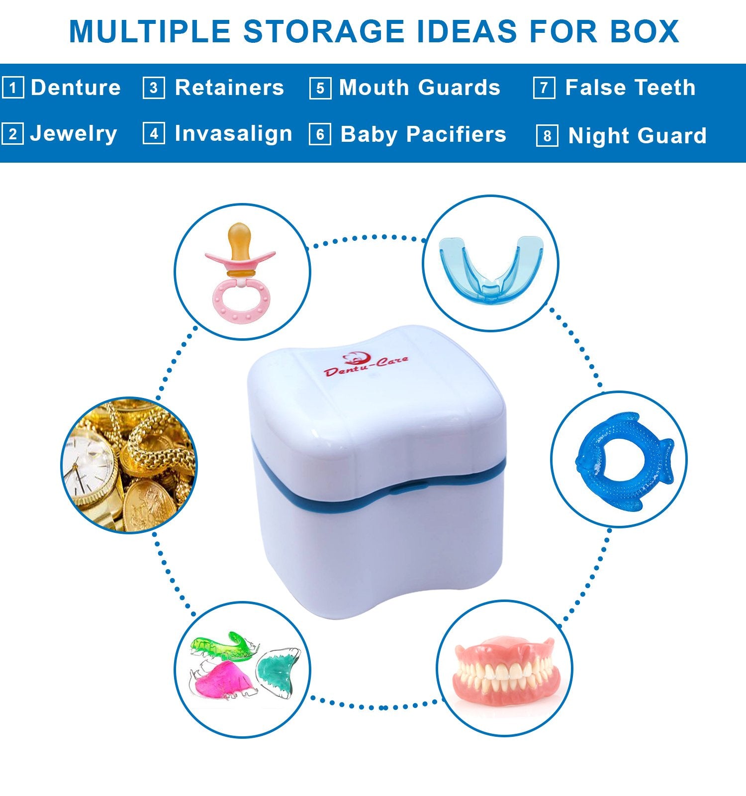Close-up of firm-bristle denture brush