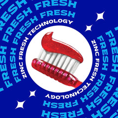 Illustration of up to 18 hours of fresh breath