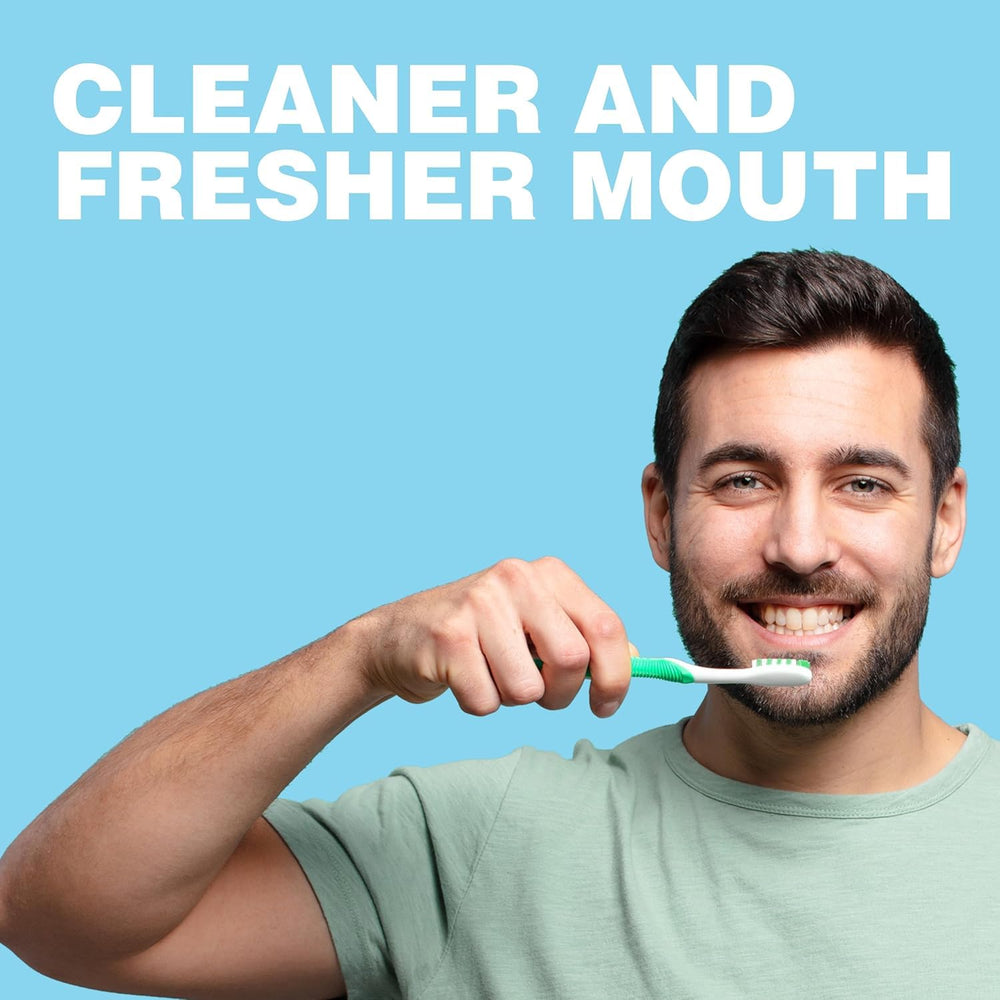 Travel-sized CloSYS Fluoride Free toothpaste in a TSA-compliant pack of 3