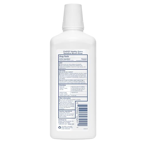 Mouthwash that fights gingivitis and antiplaque for gum health